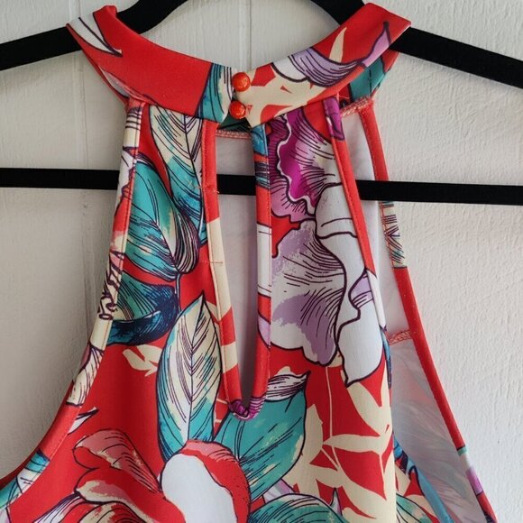 Hawaiian Party Dress by Charlotte Russe,  Pretty Colors, Bold & Daring - Picture 1 of 7